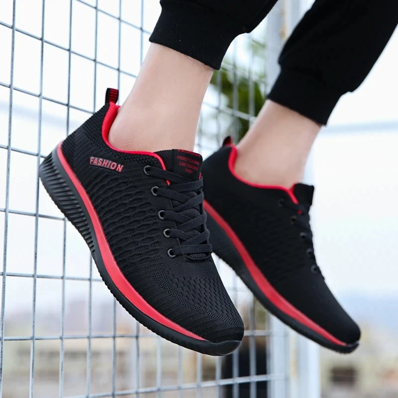 Men Running Sneakers Women Lightweight Sport Shoes Classical Mesh Breathable Casual Shoes Male Fashion Moccasins Sneaker