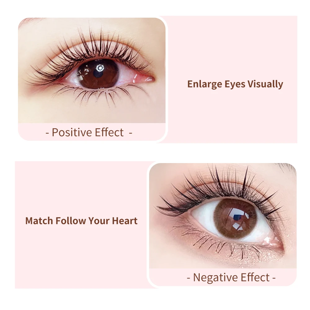 NAGARAKU Wimpernverlängerung für die untere Wimpernreihe, Ellipse Classic Curl, 5mm 6mm 7mm, schwarze Augenbrauenwimpern – Detail 4