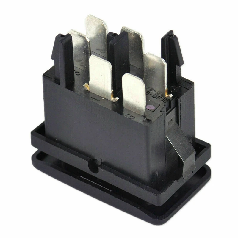 Bouton de commutation de commande de vitre électrique pour voiture, plastique noir, métal, 191959855 Bug 605, Golf Jetta MK2 1985 -1987 1988 1989, 4 pièces