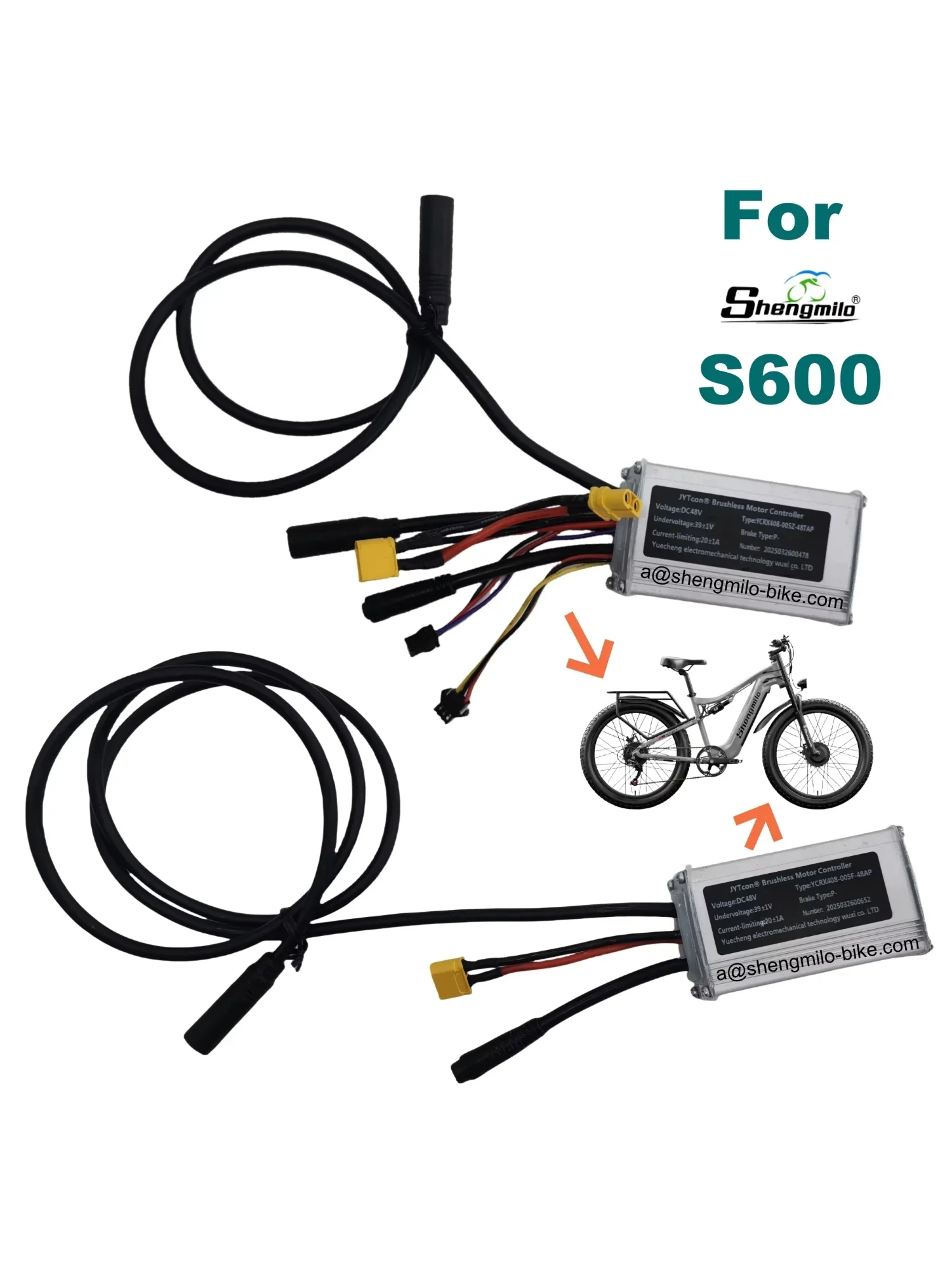 AliExpress NONE YCRX408-005Z-48TAP /  YCRX408-005F-48AP Controller Special for Shengmilo S600 Electric Bike