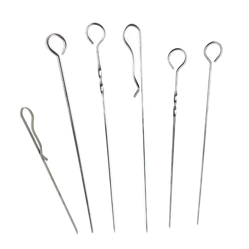 

1 комплект палочек для барбекю из нержавеющей стали, американские шампуры из ягненка, палочки для барбекю на открытом воздухе, для кемпинга, барбекю, вечеринки на открытом воздухе