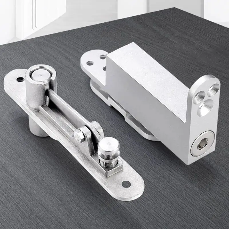 

Комплект невидимых дверных петель из нержавеющей стали и космического алюминия с буферным позиционированием и плавным закрыванием, для установки вертикально (вверх-вниз)