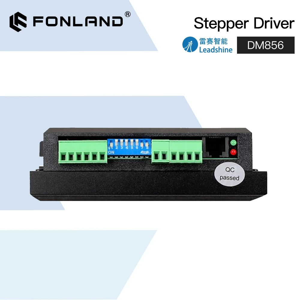 

Leadshine DM856 2 Phase Stepper Driver 0.5-5.6A for 57 60 Stepper Motor Nema23/34 Motor Controller Engraving Machine