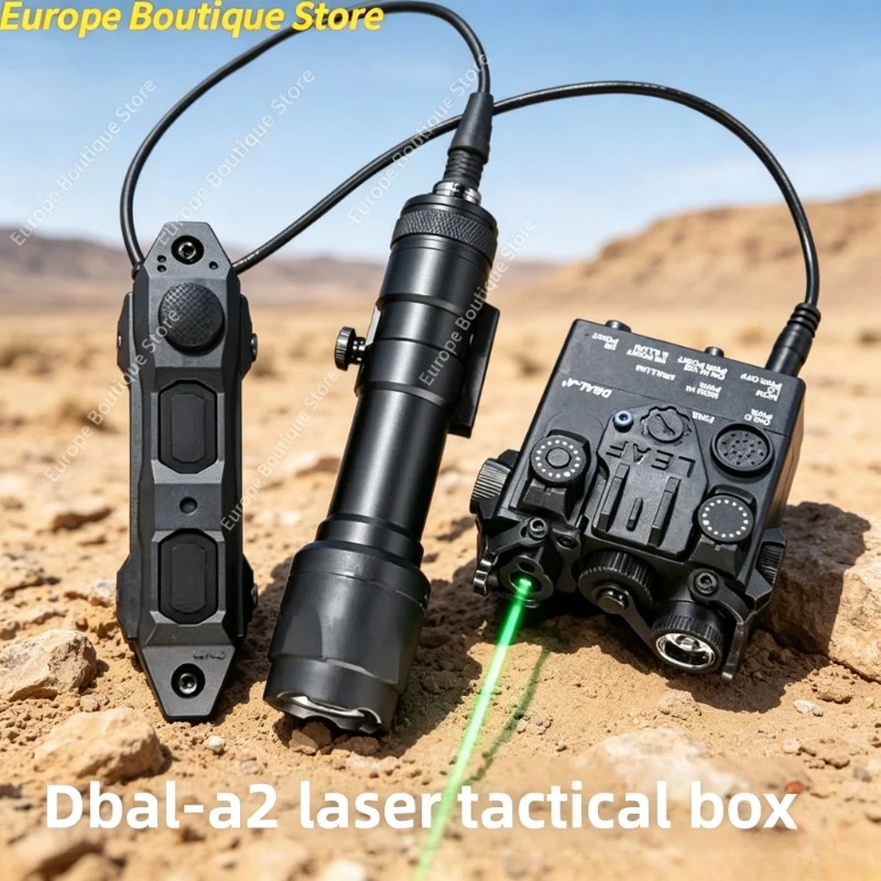 DBAL-A2 PEQ15 Red Leaf Dot IR Laser Target Bulb M600 Spark Gear Cool Search Light Match 20MM Picatinny Joint