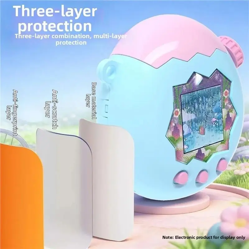 A34T Two-Tone Protective Cover for Tamagotchi Paradise Scratch Wear Resistant Shock Resistant Hard PC Case