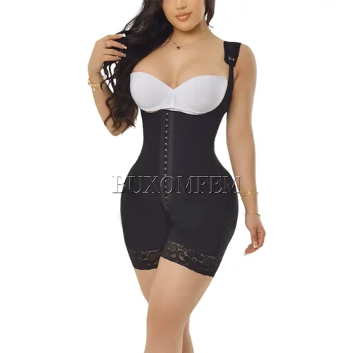 Imagen 2 del producto Control del Abdomen mujeres Body Shaper modelado Push Up Control de barriga Shapers altamente comprimido Sexy Fajas Colombianas Body 2025