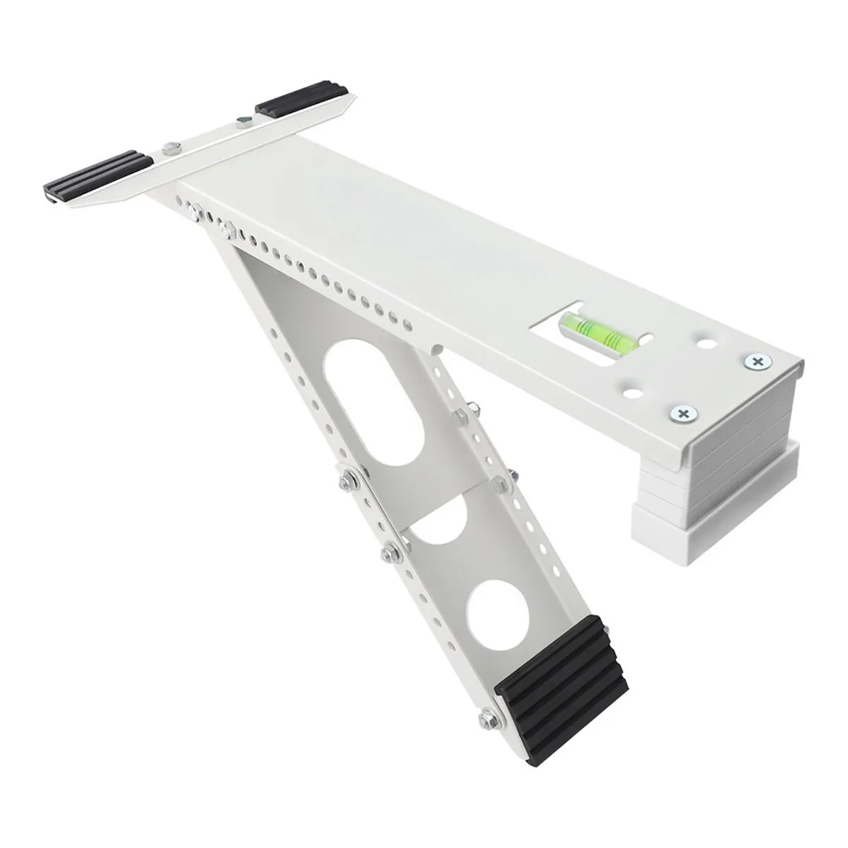 Raamairconditioner steunbeugel, verstelbare antislip schokabsorberende mat Raam AC veilige steunbeugel installeren