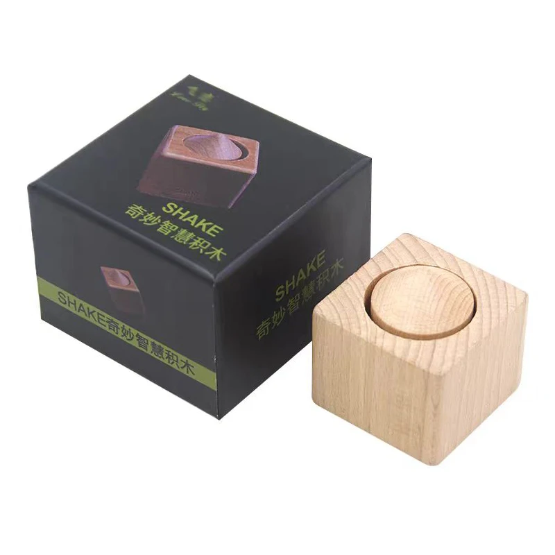 Impossibili blocchi di legno unici Prendi i blocchi fuori dal cilindro Puzzle mentale Rompicapo Trucchi magici Oggetti di scena Adulti Adolescenti
