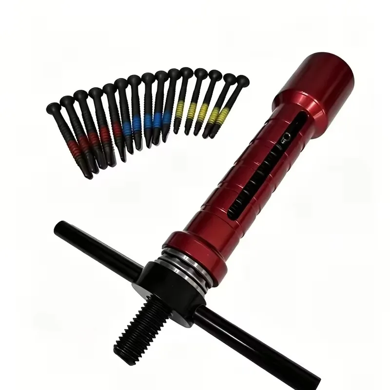 Key Cylinder Lock Puller, Lock Claw Puller Group, Crank Broken for Disassembly, Replace Locksmith Tool with 4.2/4.8/5.5mm Screws