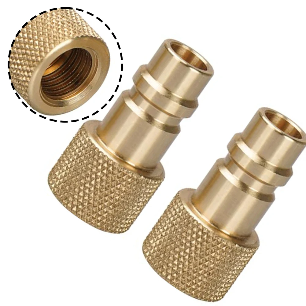 

Car AC \Recharge \Coupler 1/2" ACME Female To R-134A Low Side \Male \Adapter For Car Owners Repair Shops HVAC Technicians