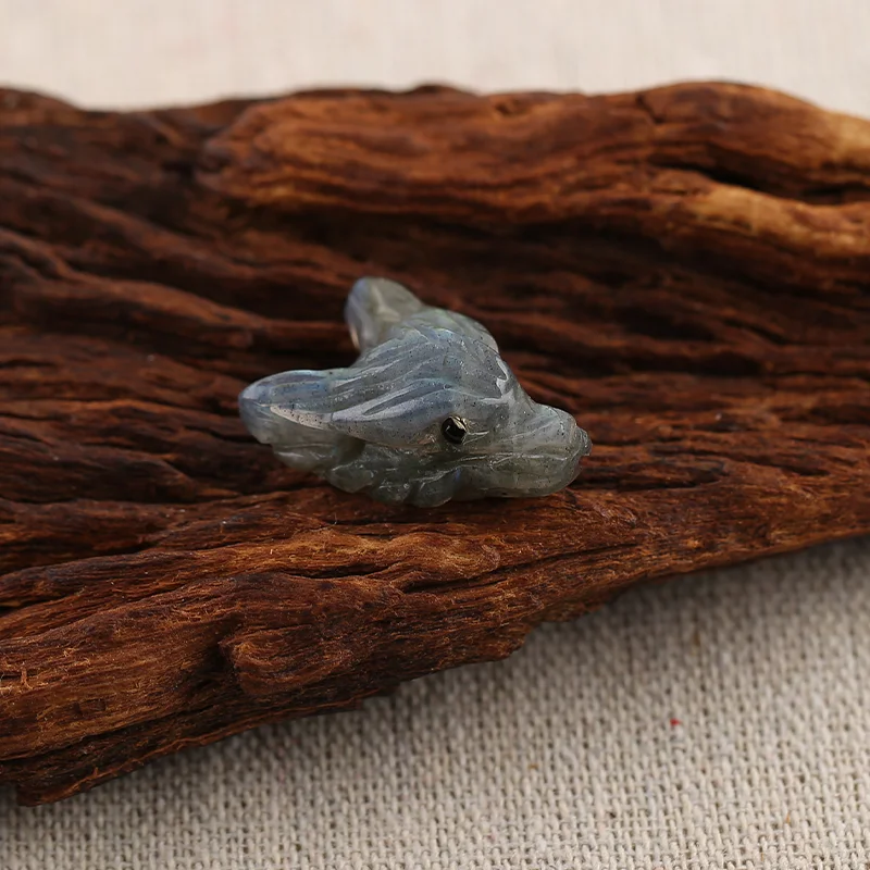 B&F Handmade Labradorite Pendants, Genuine Natural stones beads, Unique Stones for jewelry & DIY Earring Beads