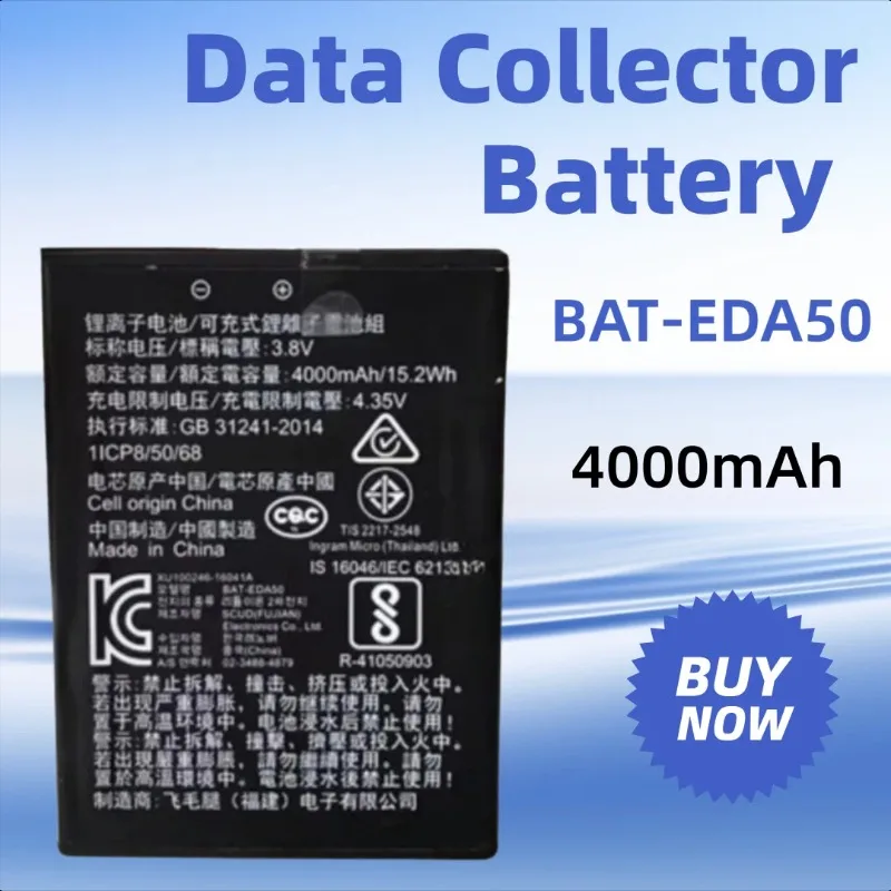 

4000mAh New for Honeywell BAT-EDA50 Data Collector Battery 4000MAH EAD50 EDA51