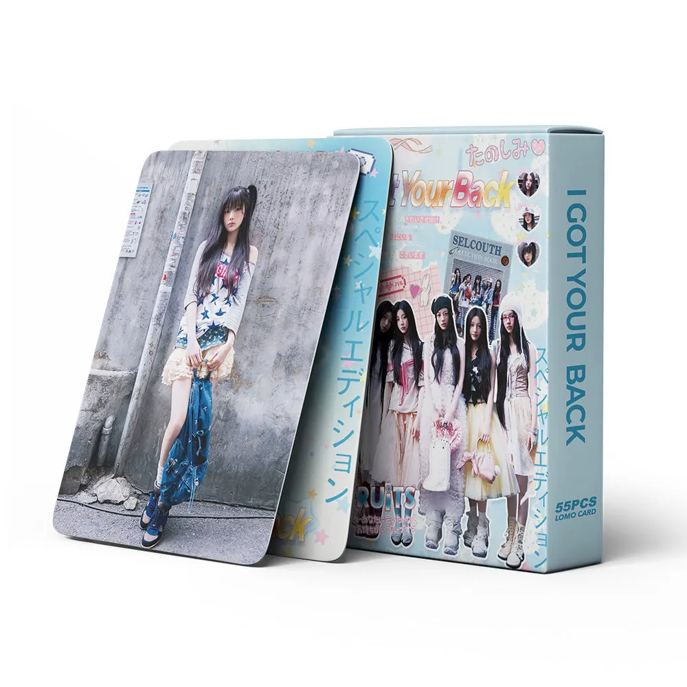 55 cartes cadeaux de collection pour fans LOM, édition japonaise du 2ème single des K-pop Girl Group 'I Got Your Back'