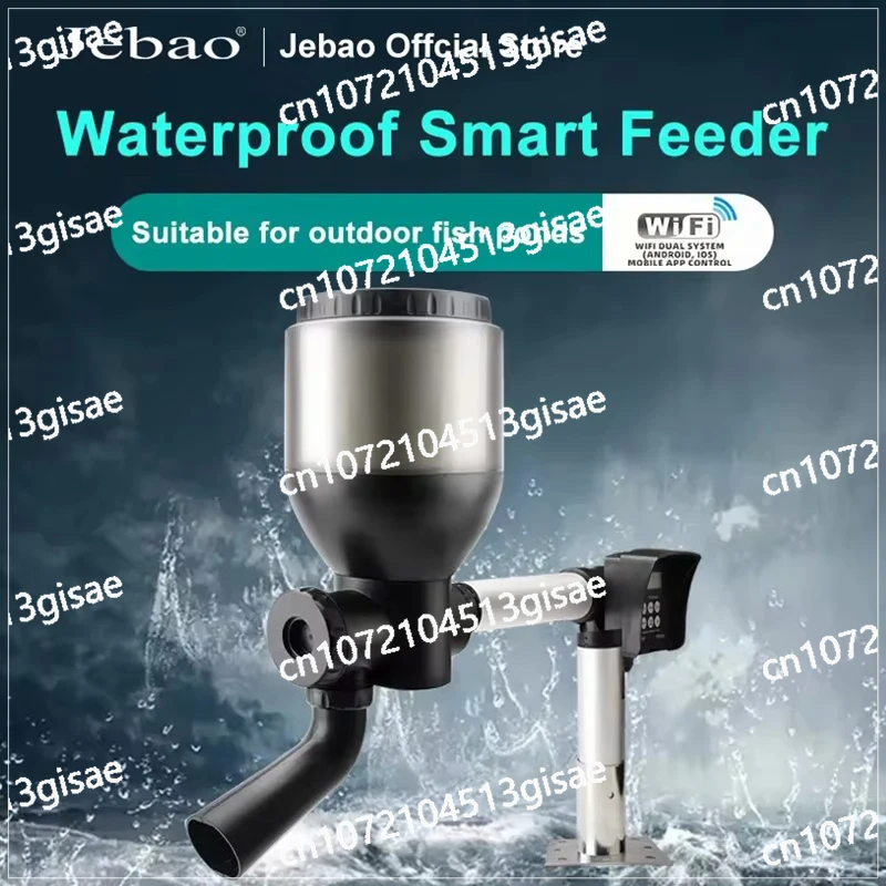 Aquarium Automatic Fish Thrower WIFI Manual Control Timed Quantitative Large Capacity FD40 FD50 FD85 Fish Tank Pool