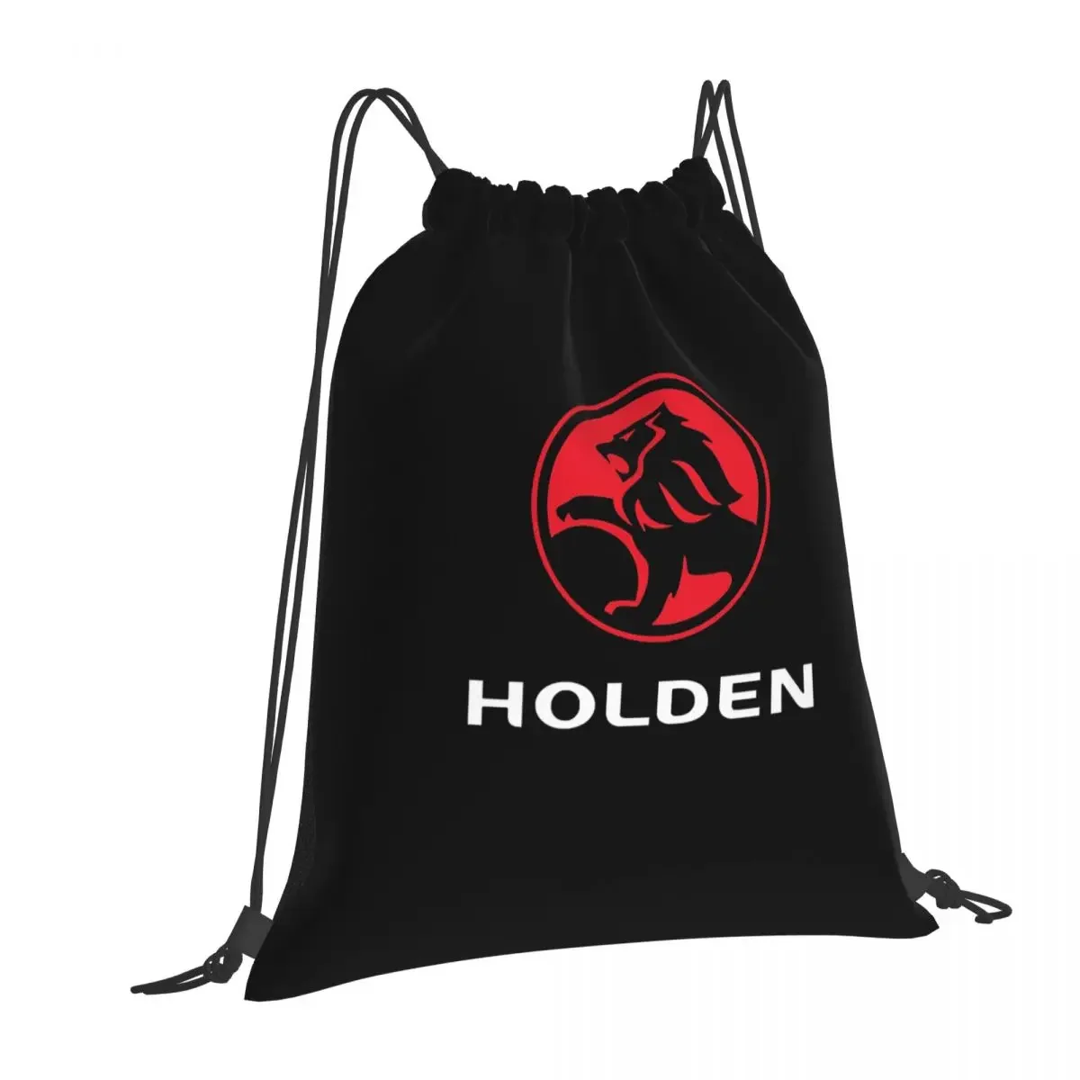 Best Seller Holden Logo Merchandise Backpacks Portable Drawstring Bundle Pocket Sports Bag Book Bags for Travel Students