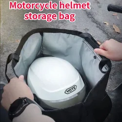 Helmet Storage Bag Motorcycle Electric Bicycles Full Face Helmet Half-helmet Safety Helmet Pouch Portable Storage Bag