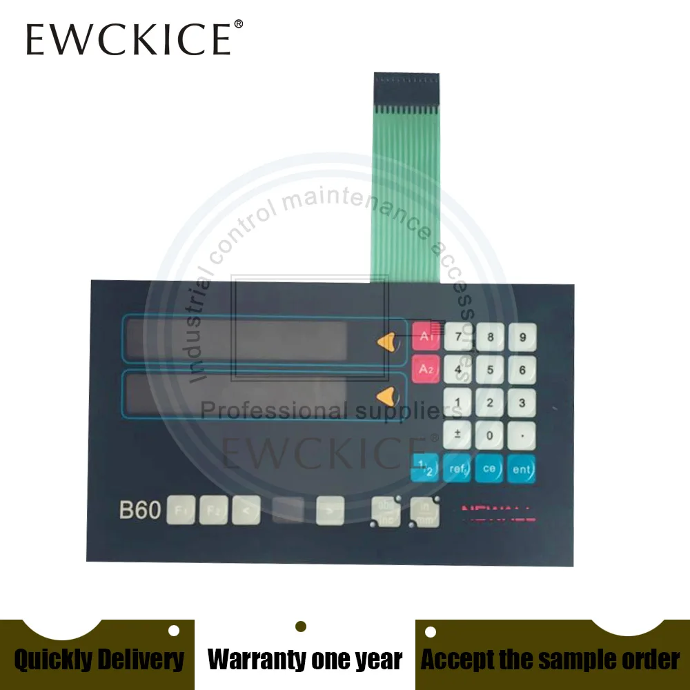 Keyboard keypad Sakelar Membran PLC B60 HMI BARU