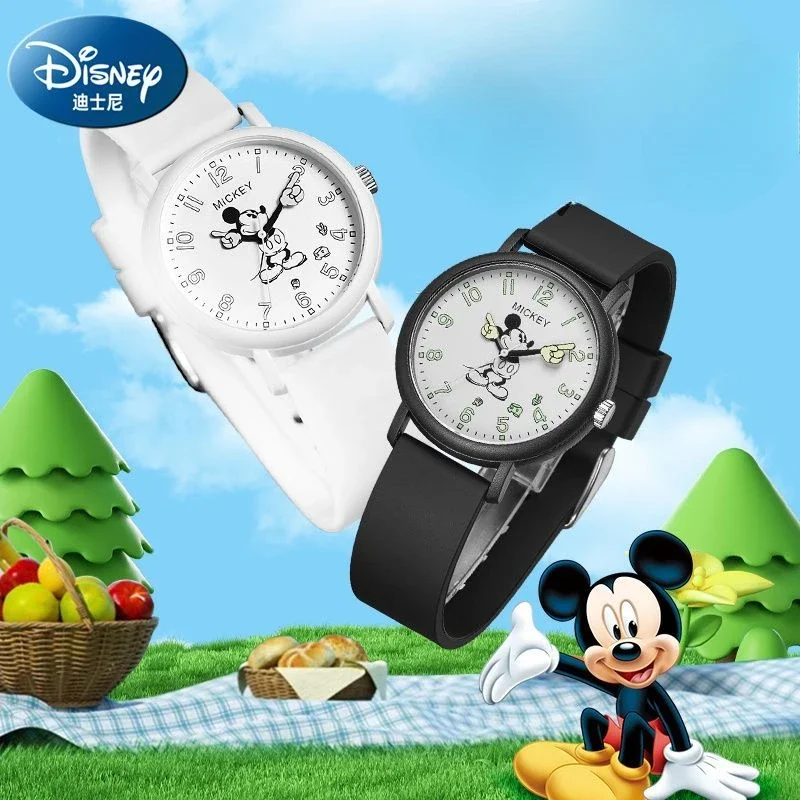 Genuine Disney Joint Mickey Series Children's Watch Luminous Electronic Quartz Watches