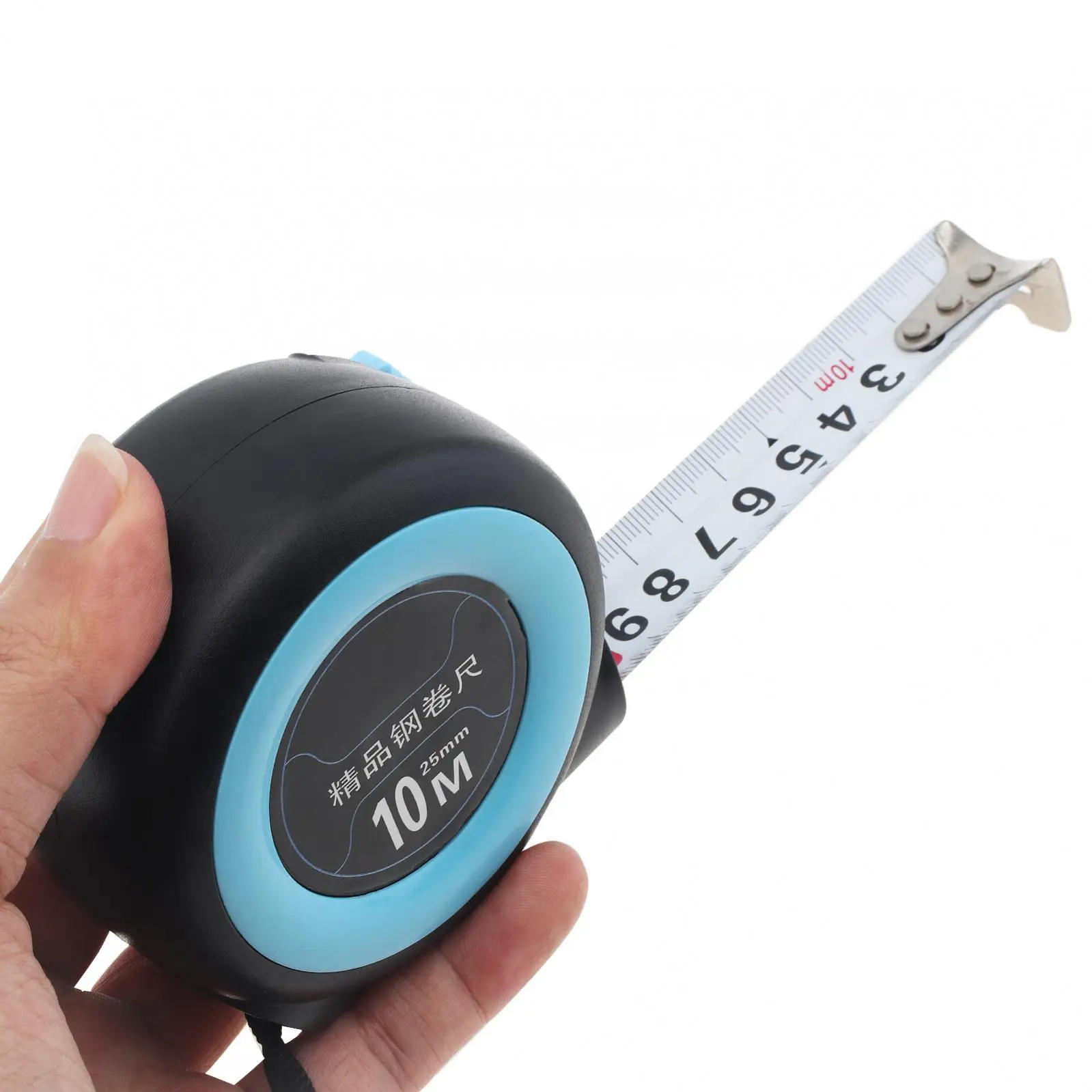 Steel Tape Measure 3 / 5 / 7.5 / 10 Meters Thickened Self-locking Rubberized Woodworking Tool Ruler Precise and Clear