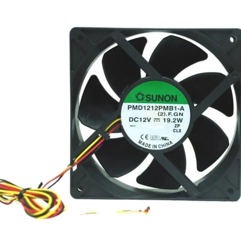 

For Sunon DC Fan PMD1212PMB1 12CM 1238 12038 120*120*38MM 12x12x3.8cm 12V 19.2W Cooling fan
