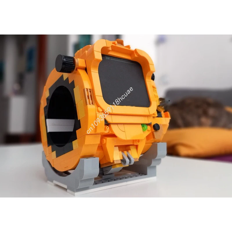 500 stücke MOC PipBoy Mark IV Modell Bausteine kreative Kinder Geburtstag handwerk spielzeug Modulare Ziegel Weihnachten geschenke