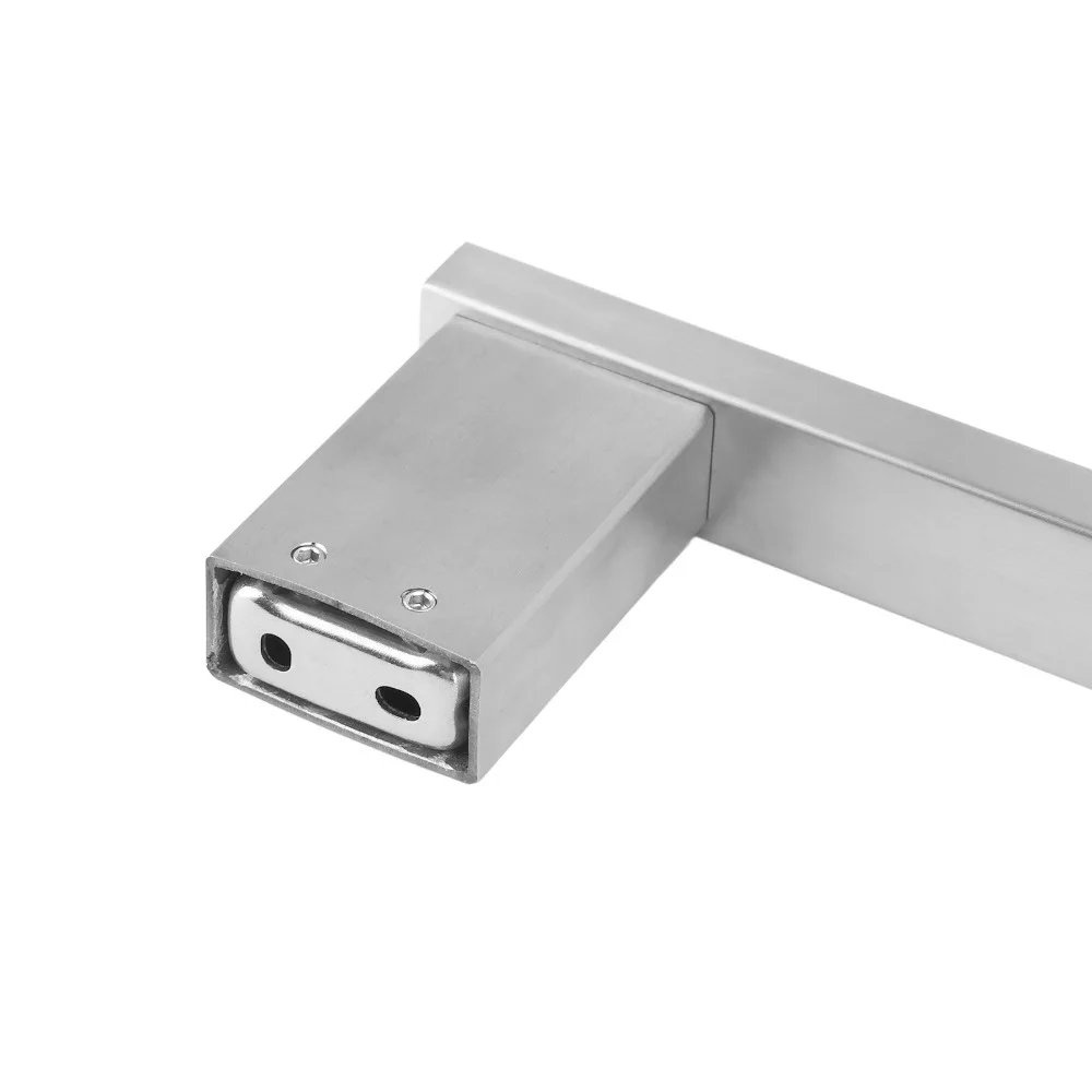 Durable 304 Stainless Steel Towel Bar Silver Brushed Chrome Plated Towel Rod Wall Mounted Rust Proof Towel Holder Hotel Home
