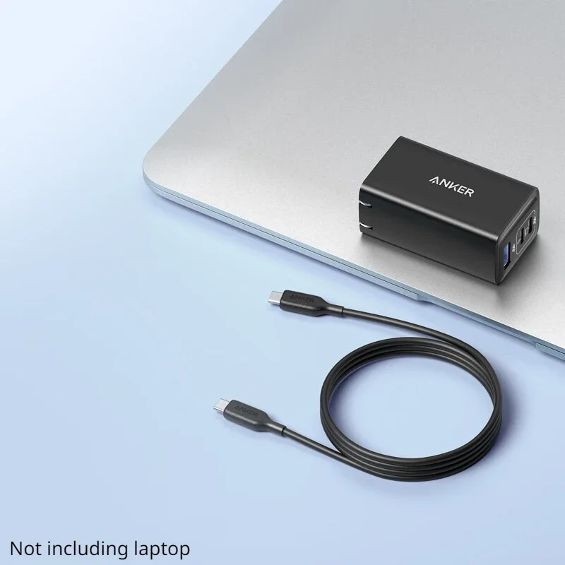 Imagem -06 - Anker-carregador Conjunto com Cabo de Dados para Macbook Pro Lenovo Notebook Apple 15 14 13 Huawei Xiaomi Preto 65w 100w 20w