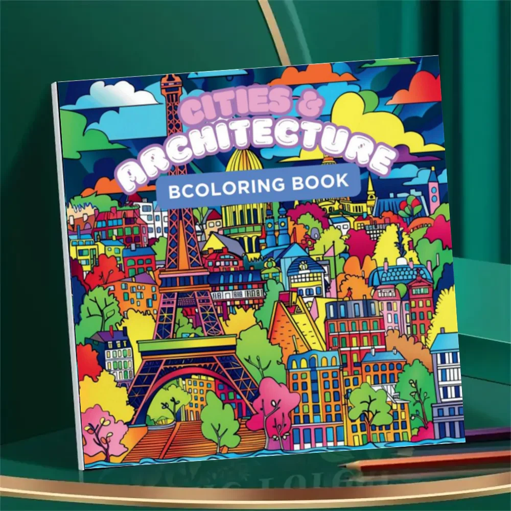 

1 шт., книжка-раскраска 70 г/кв. М