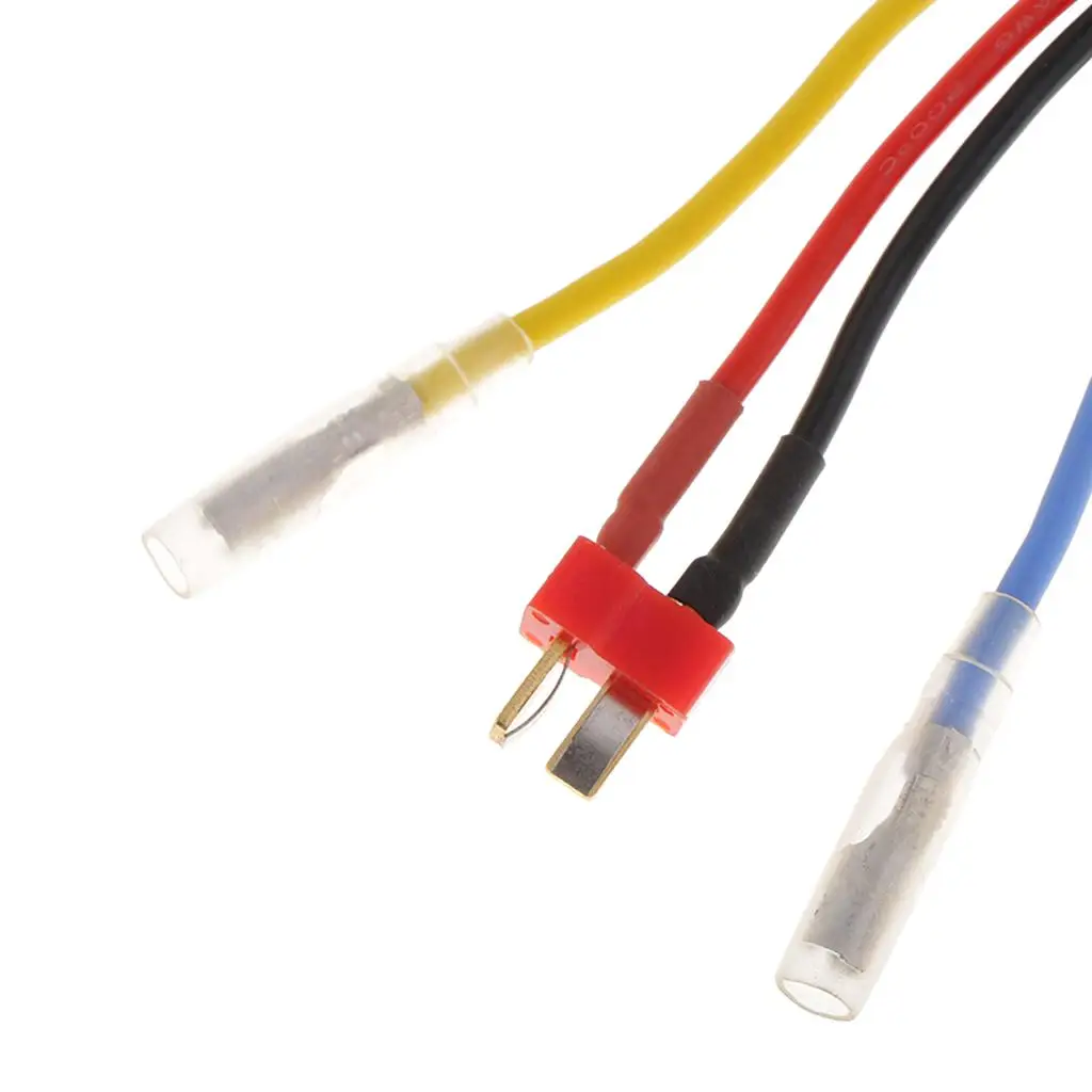 Waterproof RC Vehicle Speed Controller 40A Brushed ESC Forward Reverse for RC Car Truck Buggy Boat