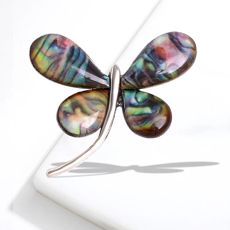 

High End Enamel Butterfly Brooch For Women Unisex Exquisite Dripping Oil Alloy Animal Brooches Clothing Office Party Accessories