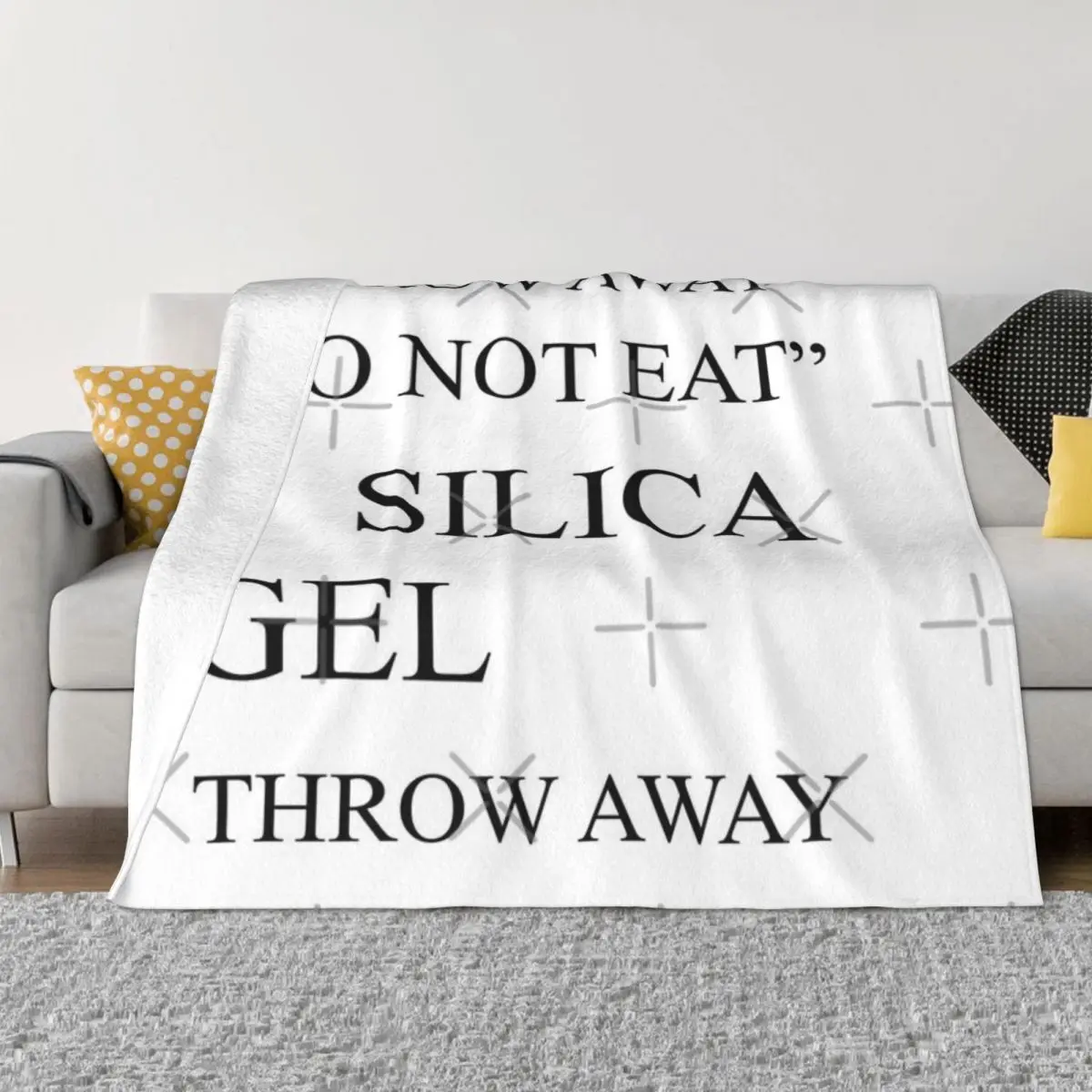 Silica Gel 2 Anime Bed Blanket Blankets & Throws Custom Blanket Personalized Throw Blanket