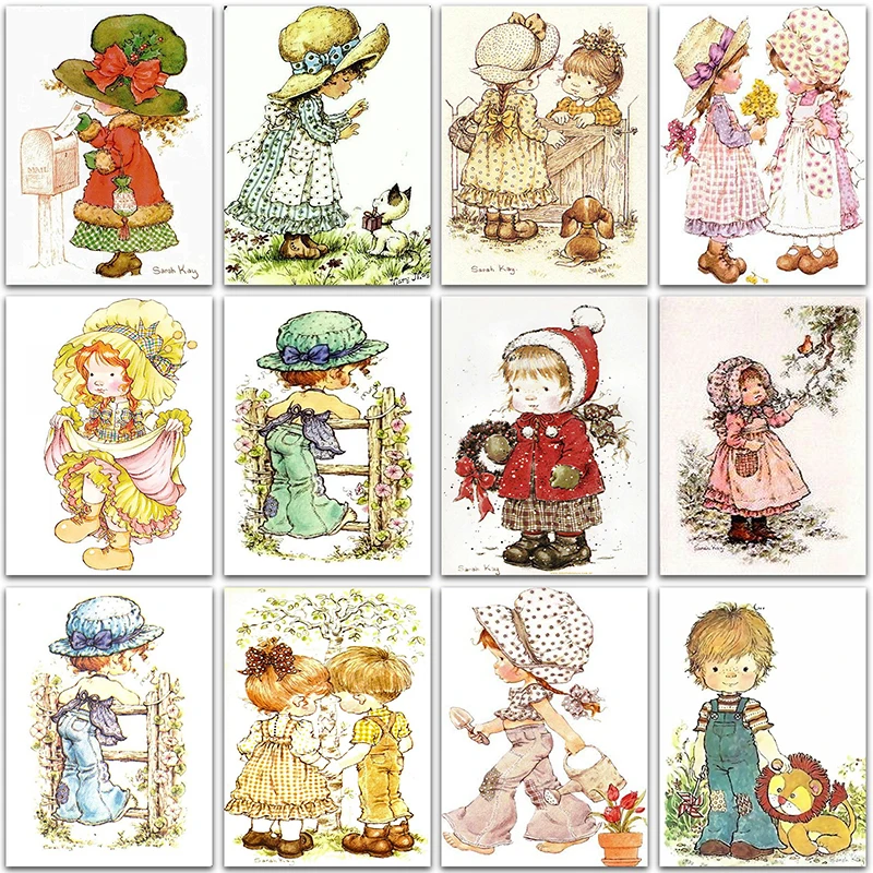 5d Diy Diamant Painting Kerst Klein Meisje Prinses Huisdecoratie Kunst Full Square & Ronde Mozaïek Borduurwerk Kruissteek Verkoop