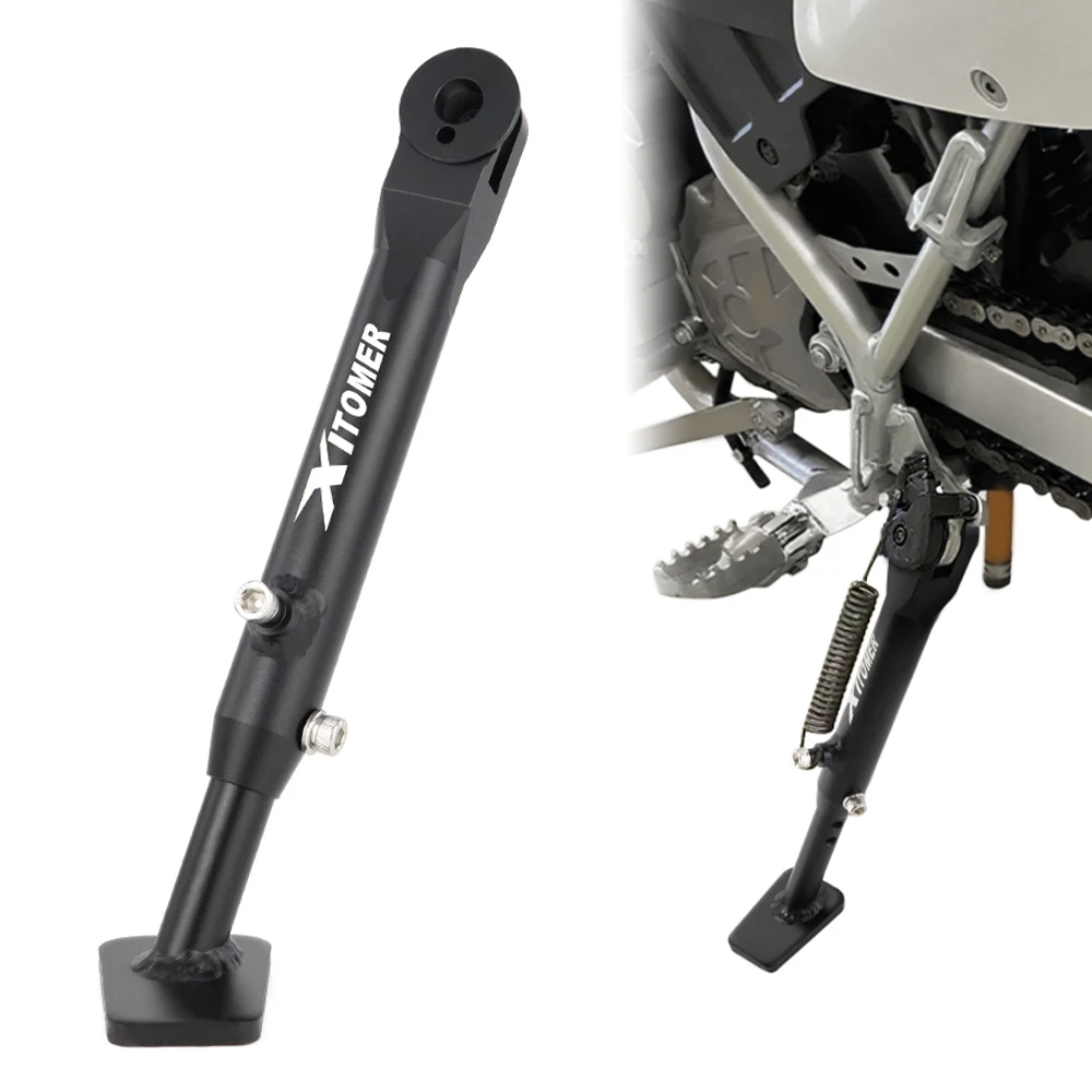 

For Honda CRF230L 2008-2009 CRF 230L Motorcycle Aluminum Adjustable Kickstand Sidestand Parking Foot Side Support Stand Holder