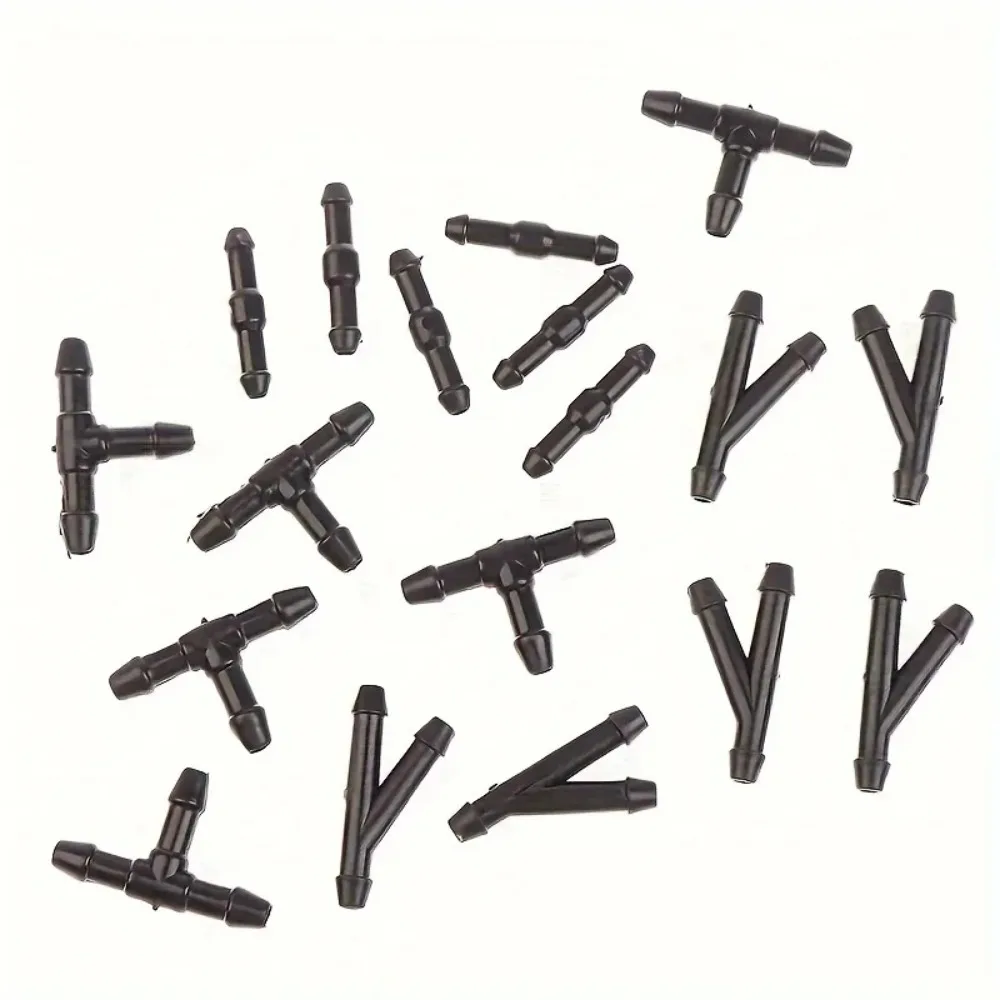 

Набор соединителей для шланга омывателя лобового стекла, 3 формы, идеально подходит для крепления и замены системы распыления.