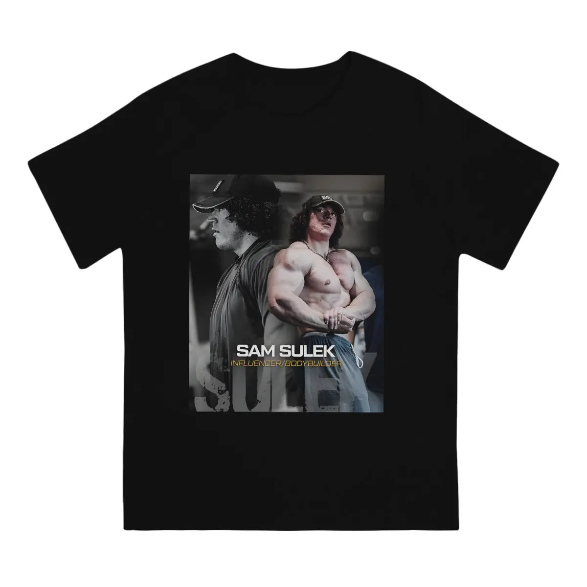 Hosstile Athlete T-Shirt Men Sam Sulek Hipster 100% Cotton Tees O Neck Short Sleeve T Shirt Gift Idea Tops