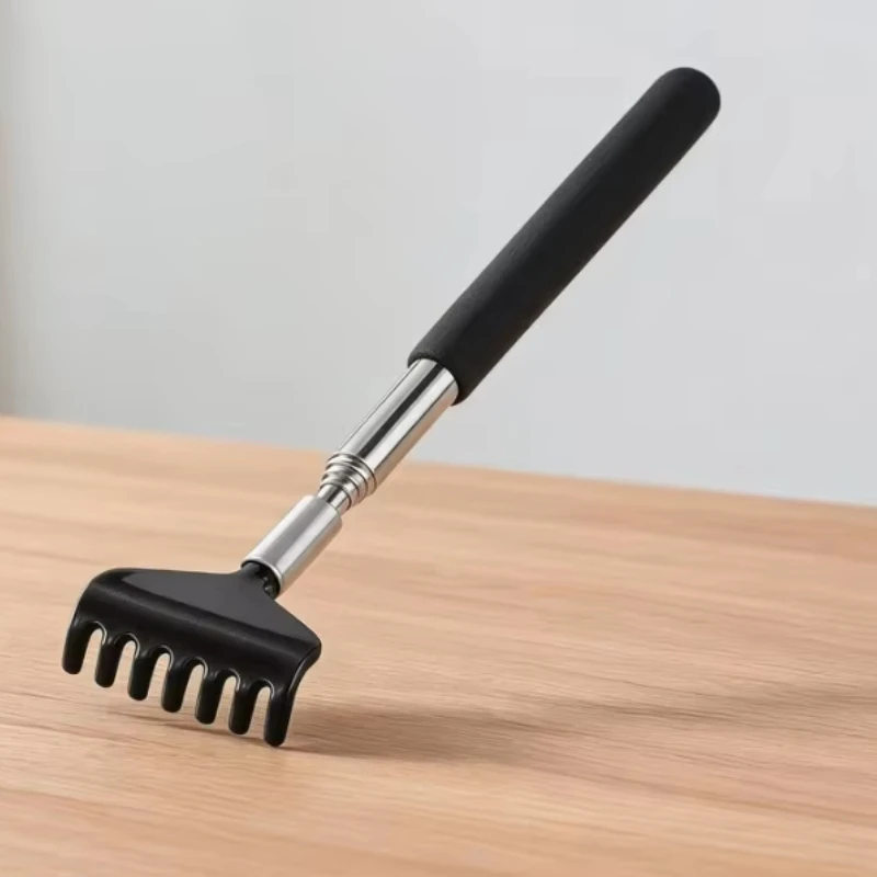 Stainless Steel Telescopic Back Scratcher Massager Adjustable Length Back Pain Relief Tool