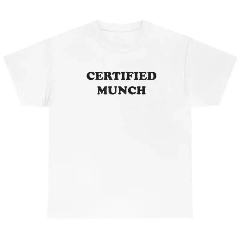 Mens Certified Munch Funny Ice Spice Adult Humor Novelty Tee