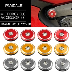 For Ducati Panigale V4 2018-2024 Streetfighter V4 V4S Accessories Motorcycle Frame Hole Cap Decorative Cover Plug Bolts Screws