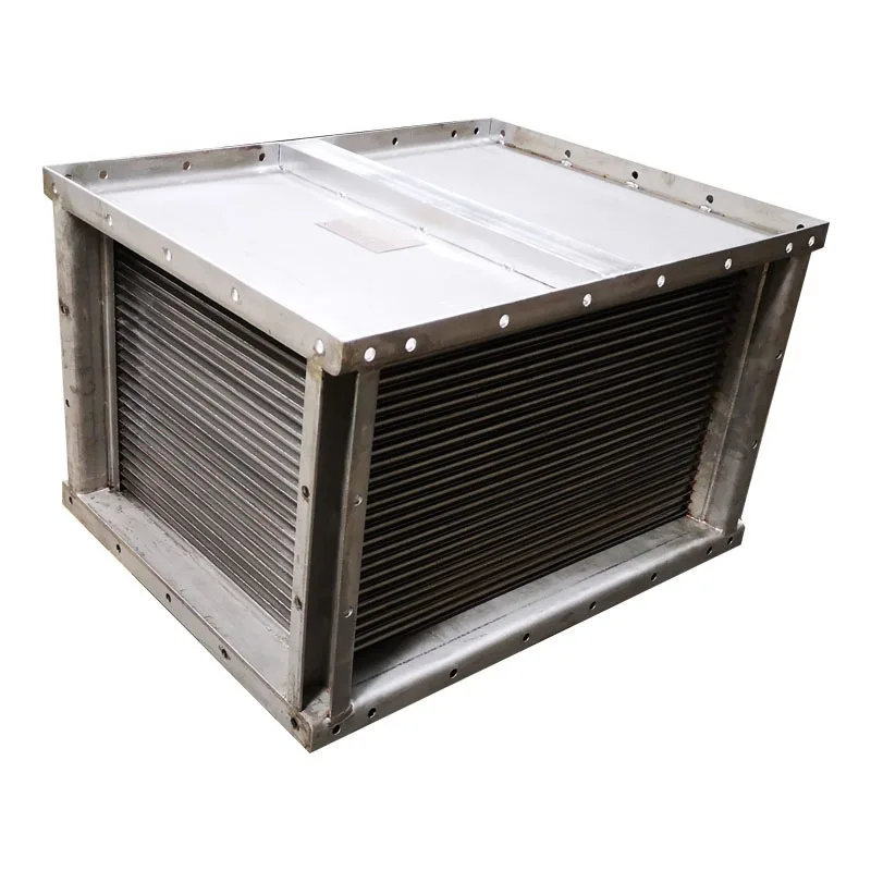 Gas plate heat exchanger high temperature flue gas waste gas waste heat recovery cooling boiler energy saving sludge drying