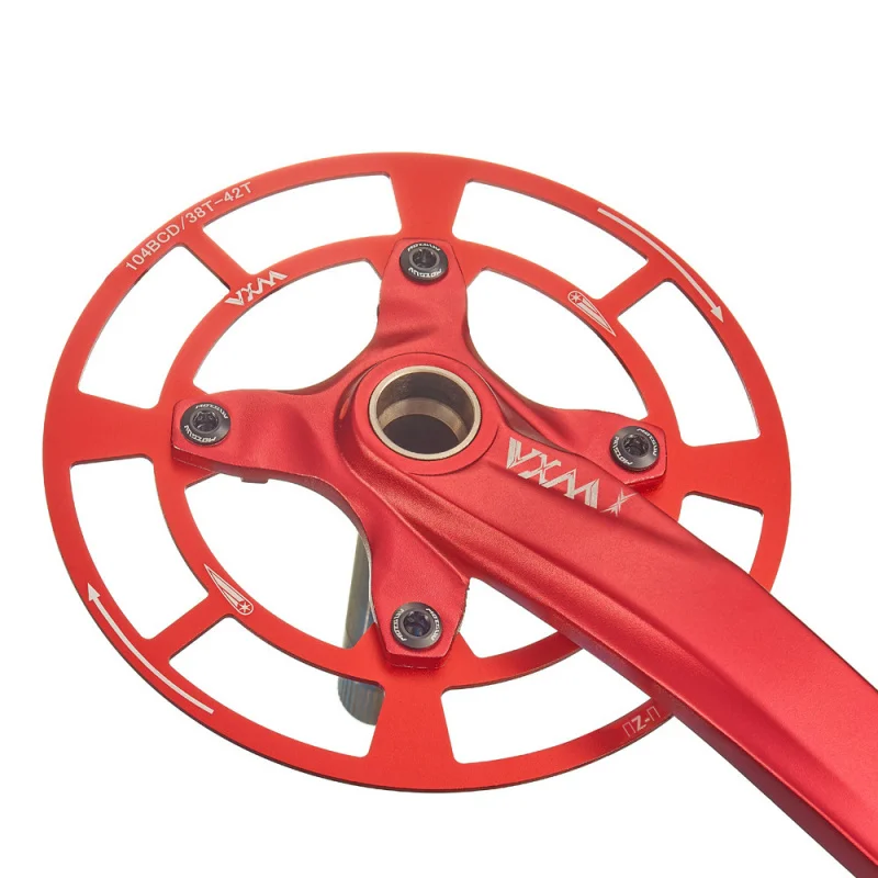 104 BCD Chainring Guard for Mountain Bike, Single Speed Bash Guard, 32T-42T Chain Protection Cover, Aluminum Alloy for Merida - view 5