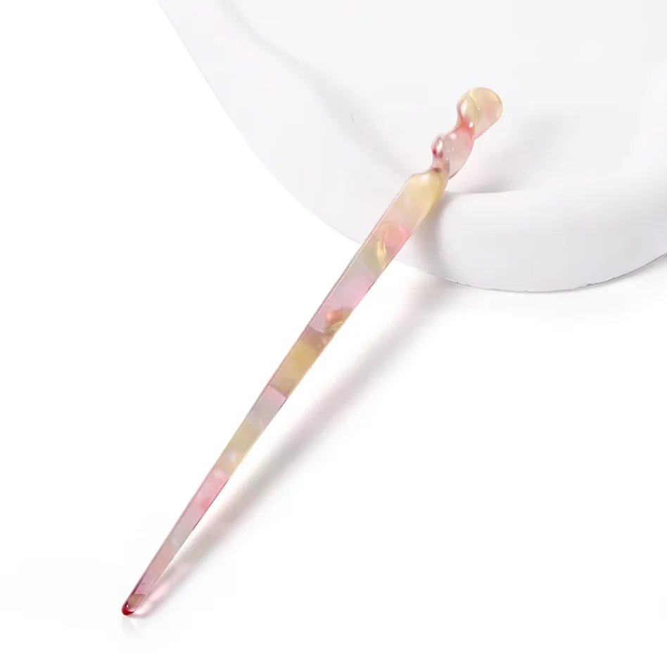 Chinese Style Hair Sticks Vintage Acetate Resin Chopstick Women Hairpins Hair Clip Pin Headwear Wedding Hair Jewelry Accessories image 6