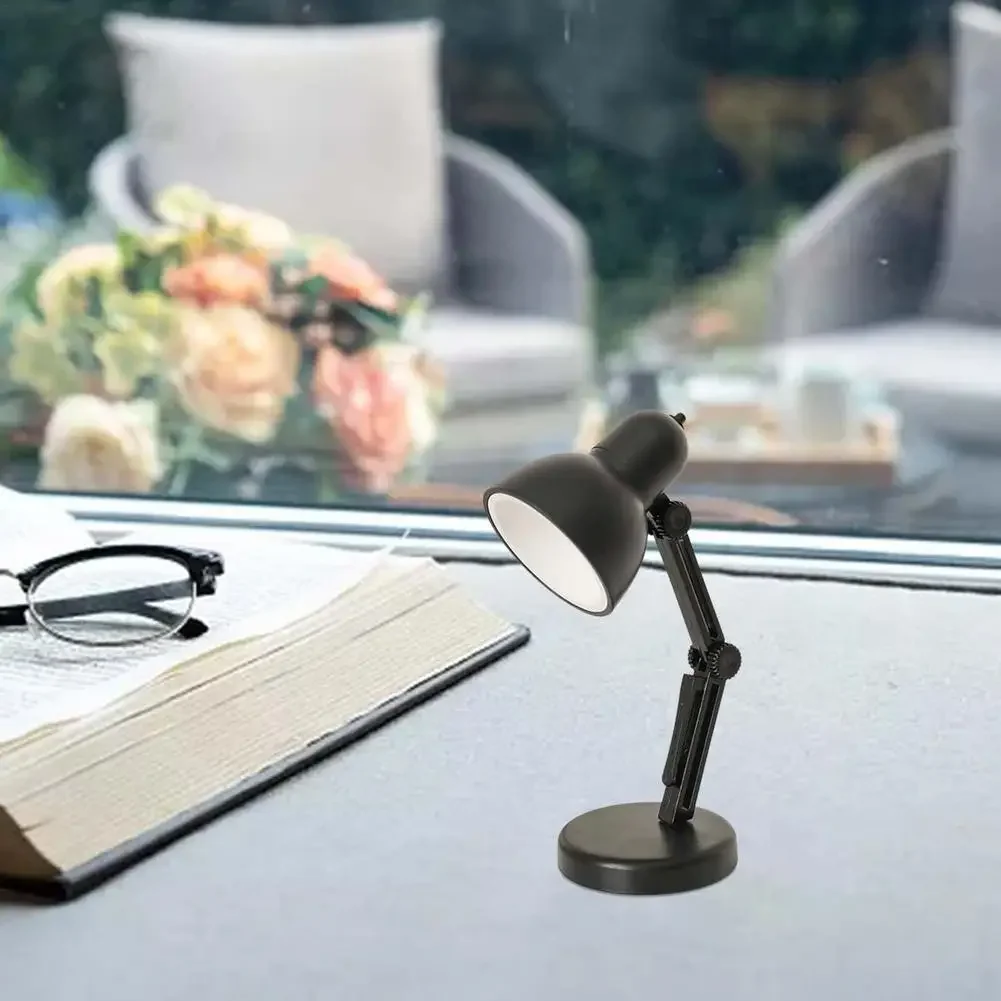 MINI LED Desk Lamp Mini Adjustable Reading Light with Clamp Adjustable Eye-caring Table Lamp Portable Book Table Lamp for Home