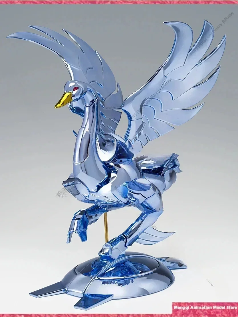 

Оригинальная передвижная фигурка Bandai Saint Seiya EX Saint Cloth Myth Final Glacier White Bird Cygnus, игрушка в подарок на складе, экшн-робот