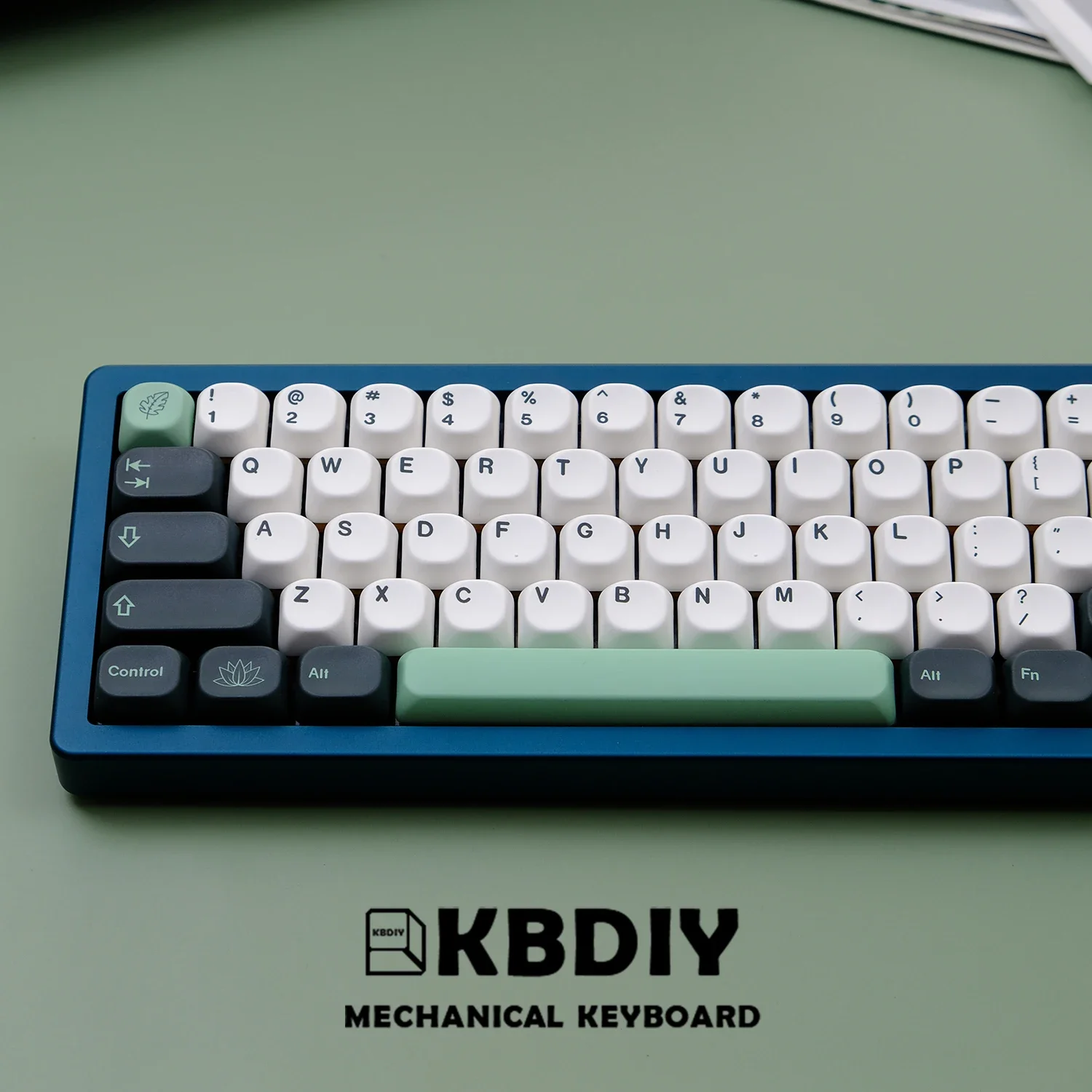 KBDiy 131 Tasten/Set GMK Botanische Tastenkappe PBT DIY Custom KOA Profil Tastenkappen für mechanische Tastatur Spiel MX Schalter für GMK75 67