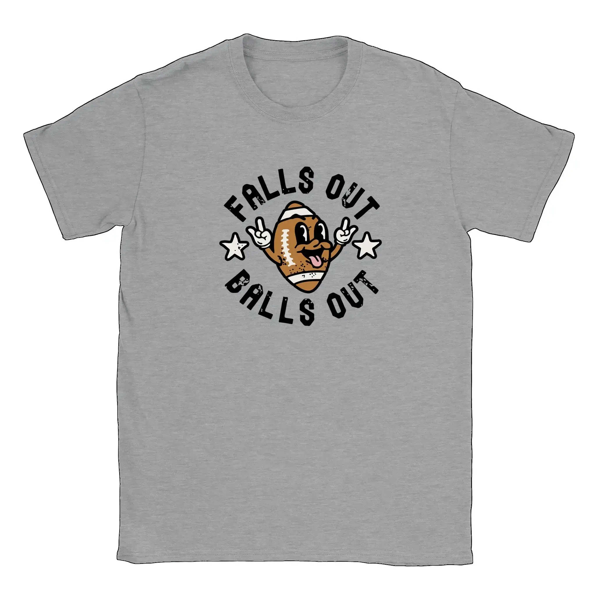 Unisex T-shirts for Men Women Summer Tees Cotton Luxury brand vintage oversizedFalls Out, Balls Out T-shirt image 5
