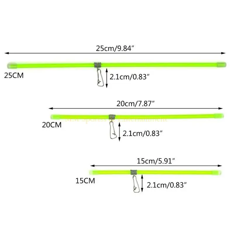 31be مجموعة من 20 موصل توازن صيد خفيف الوزن وموثوق به للصيادين لمختلف ملحقات بقع الصيد #6