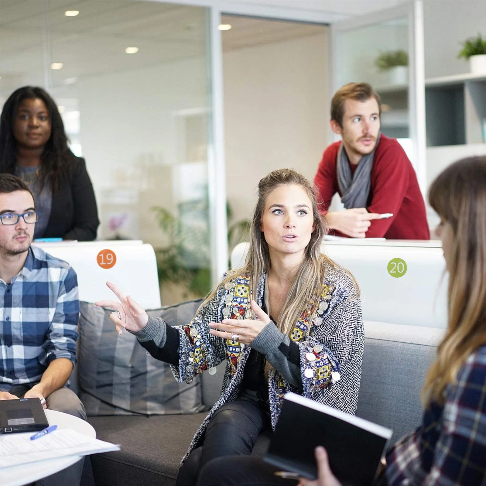 

5 шт. красочные круглые наклейки с номерами, водонепроницаемые самоклеящиеся ПВХ для домашнего офиса, папка с маркировкой, конверт для рукоделия «сделай сам»