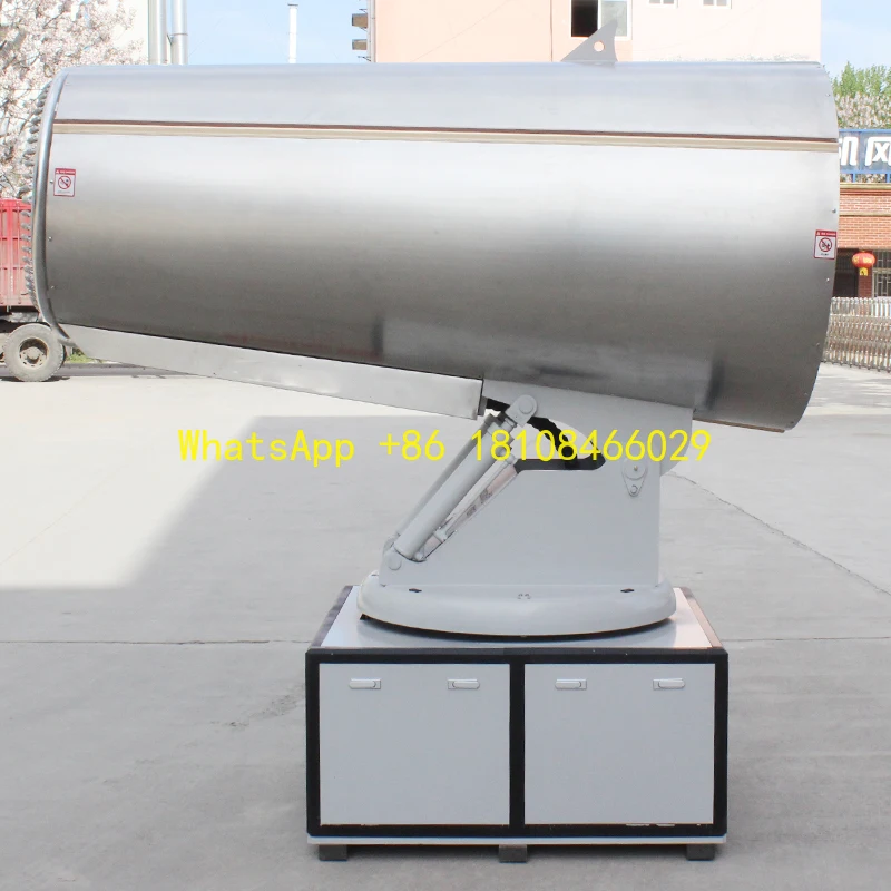 para uso em minas de poço aberto Máquina de canhão de nevoeiro anticongelante e anti-entupimento de aço inoxidável