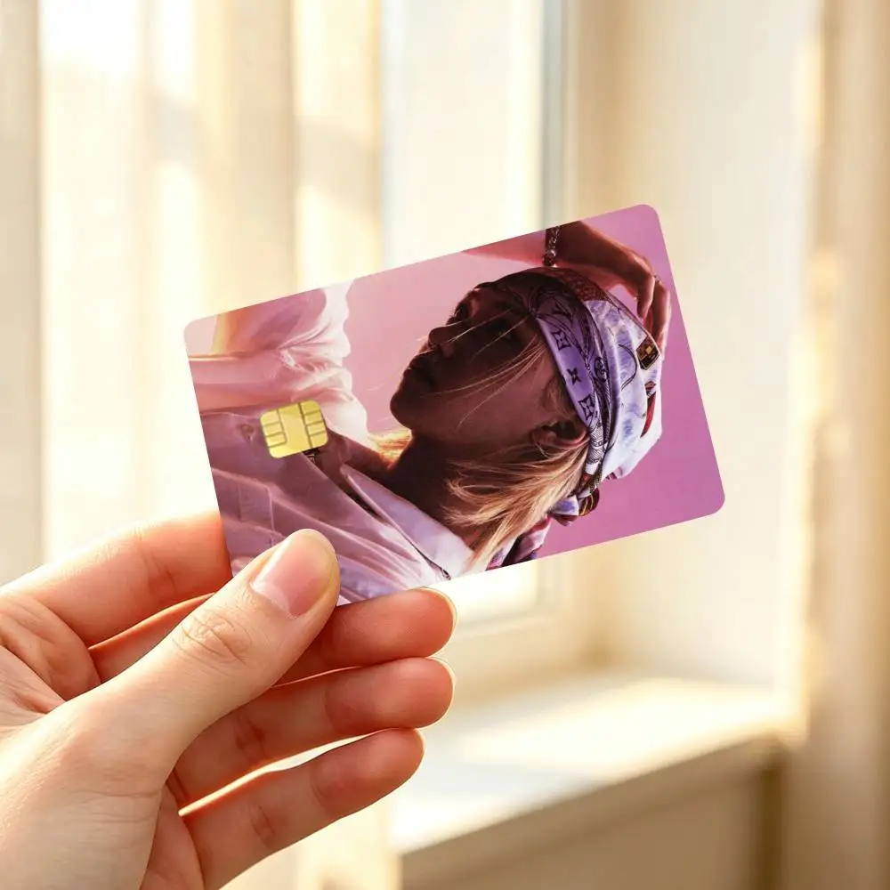 F-Felix Lee SSKZ  Credit Card HD Stickers Premium matte film effectively prevents fingerprints and daily abrasion.