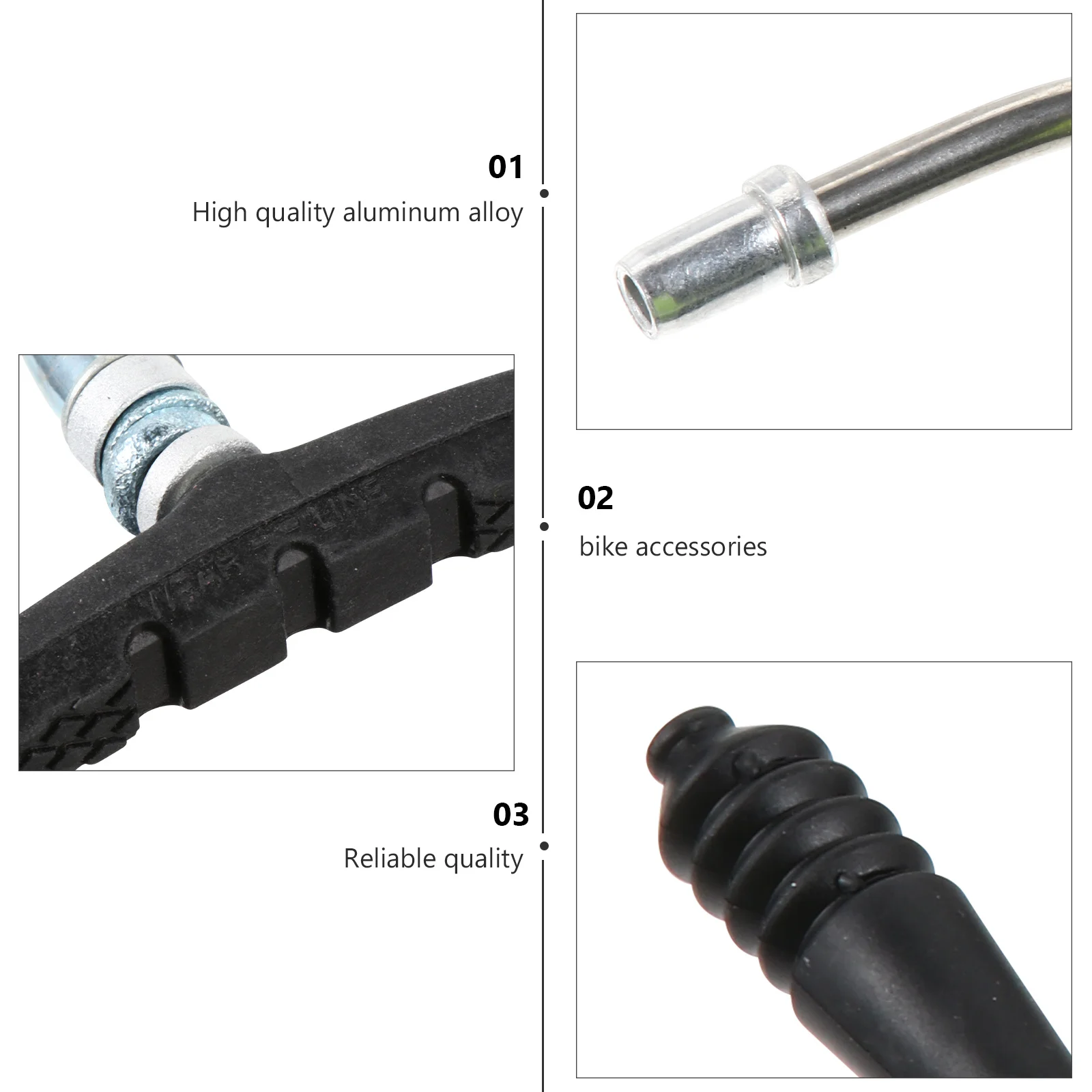 16 قطعة منصات الدراجة مجموعة سبائك الألومنيوم كتل الفرامل مقاومة للاهتراء مكافحة تشوه الكبح كفاءة الدراجات الفرامل كتل